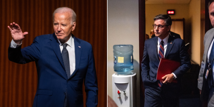 Biden strangely calls Mike Johnson ‘dead on arrival’ in response to criticism of proposed SCOTUS reforms