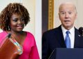 Karine Jean-Pierre praises Biden’s decision to exit 2024 race as ‘selfless act’