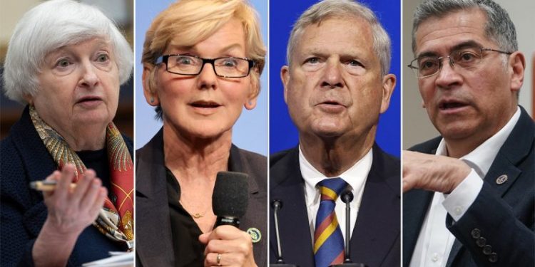 Biden’s Cabinet doubles down on support for president amid calls to invoke 25th Amendment