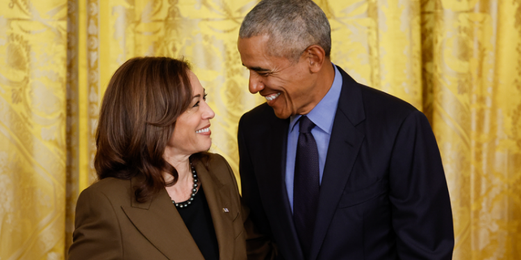 Obama’s inner circle signals 44th president firmly behind Harris despite not saying so publicly