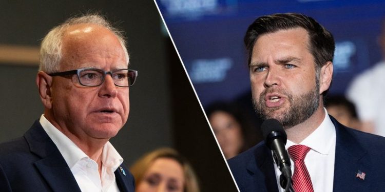 JD Vance accuses Tim Walz of ‘lying’ about military service: ‘Stolen valor garbage’