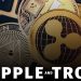 Ripple and Tron: Tron in pullback since Saturday