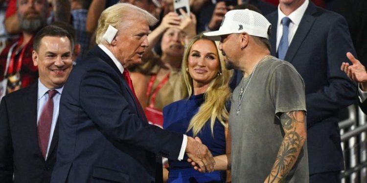 These 9 celebrities stand with Trump in the 2024 election