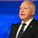 A visibly shaky Walz says the world needs ‘steady leadership’