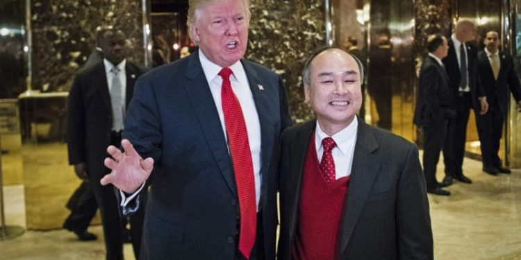 Trump and Japan tech conglomerate SoftBank announce $100 billion in U.S. investments