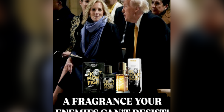 Trump features Jill Biden in new ad for fragrance: ‘Enemies can’t resist’