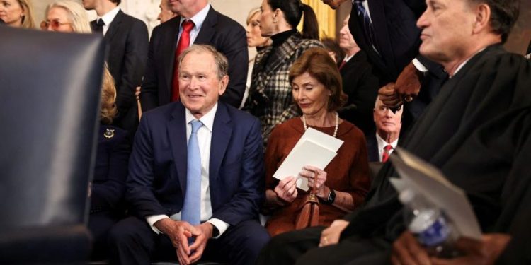 Former presidents mum following Donald Trump’s inauguration