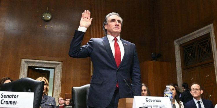 Senate set for confirmation vote on Doug Burgum, Trump’s pick to lead the Interior Department