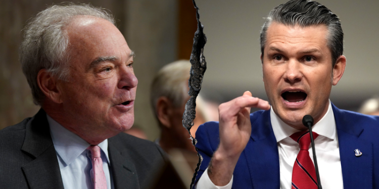 Dem senator ripped for invoking Hegseth’s young daughter in ‘despicable’ confirmation hearing exchange