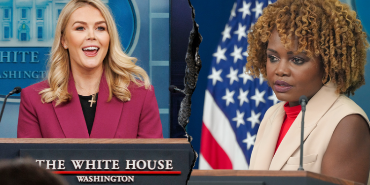 Conservatives rally around ‘rock star’ Leavitt after first White House briefing: ‘Competence is back’