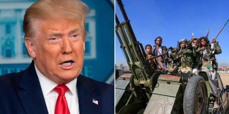 Trump re-designates Iranian-backed Houthis as terrorists: ‘Threaten[s] security of American civilians’