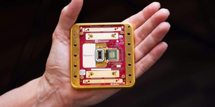 Microsoft reveals its first quantum computing chip, the Majorana 1