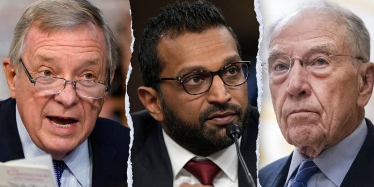 Patel camp decries Durbin accusations as ‘politically motivated’ attempt to derail FBI confirmation