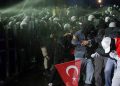 Turkey’s Erdogan continues crackdown on protesters following arrest of main rival on corruption charges