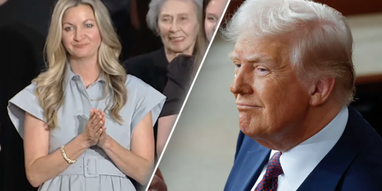 Trump guest shares special message to president after address to Congress