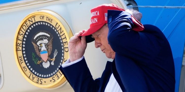 Trump touts ‘most successful’ first 100 days in presidential history during Michigan rally