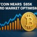 Bitcoin Nears $85K Amid Market Optimism