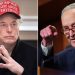 Elon Musk scraps with Chuck Schumer, suggesting the senator profits from government fraud