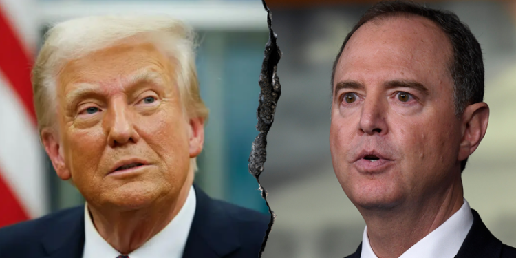 ‘Watermelon head’: Trump trolls Democratic Sen Schiff