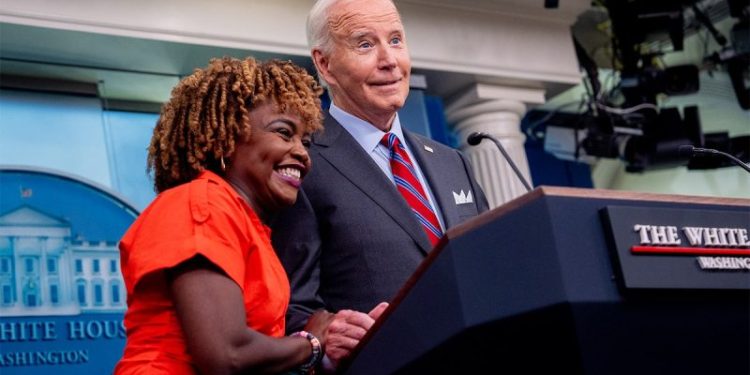 Karine Jean-Pierre abandons Dems after years fiercely defending Biden policies