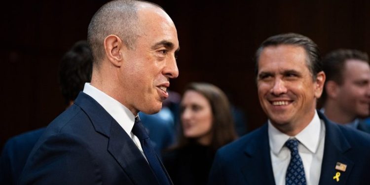 ‘Dear God’: Democrats storm out of vote on controversial Trump nominee