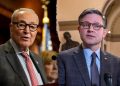 Speaker Johnson flips script on Dem leaders with staunch warning against government shutdown