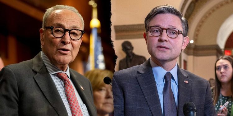 Speaker Johnson flips script on Dem leaders with staunch warning against government shutdown