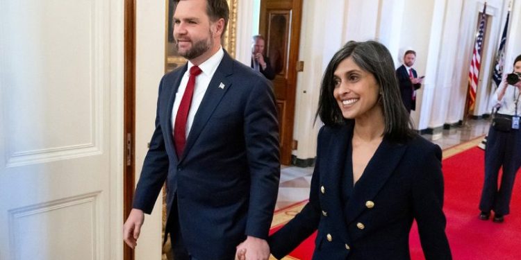 Vance unleashes profanity-laced two-word message for critics of his wife Usha