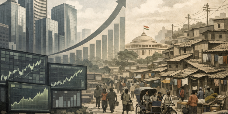 India’s economy looks strong with low inflation—but do people feel it