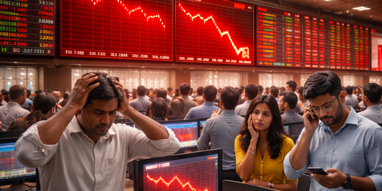 Indian stocks slump to three-month lows on weak earnings, FII outflows, global risks