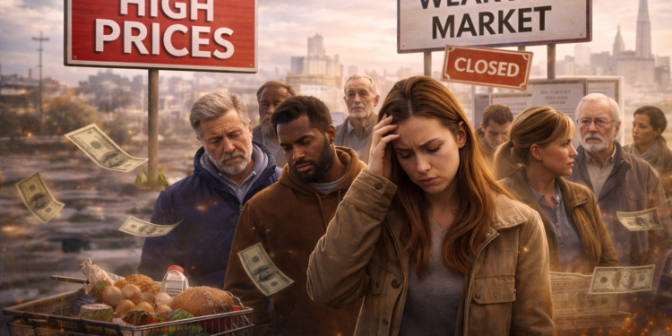 US consumer sentiment rises in January, though worries over prices, jobs persist