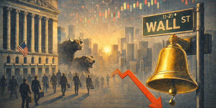 US stocks open in the red: S&P down 0.5%, Nasdaq slips around 1%