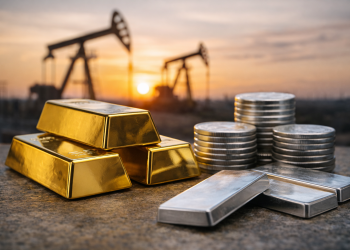 Commodity wrap: gold and silver end volatile week with small gains; oil rises