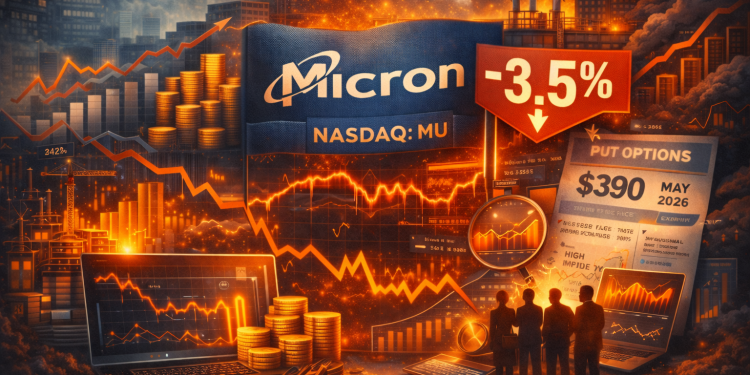 Micron stock sinks after big rally: why profit-taking is hitting now