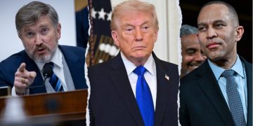 Massie-led push to handcuff Trump on Iran gets Jeffries’ backing