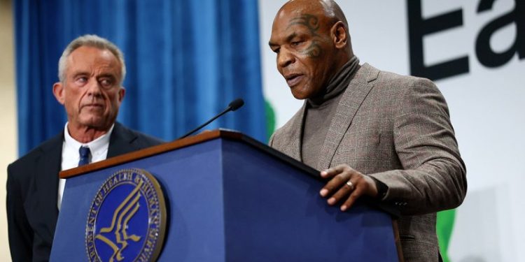 Mike Tyson in the ‘fight of my life’ as he partners with Trump admin in health initiative to tackle obesity