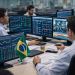 Brazil stocks hover near record highs as commodities, banks drive gains